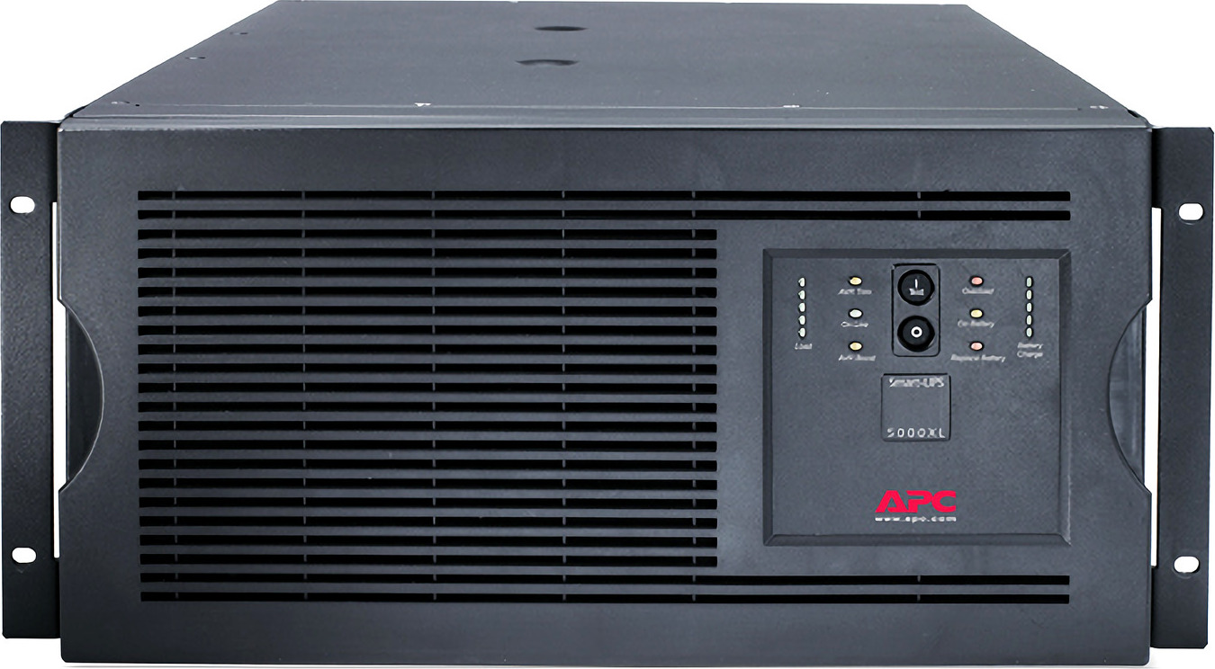 APC Smart-UPS 5000VA 208V Rackmount/Tower Back View