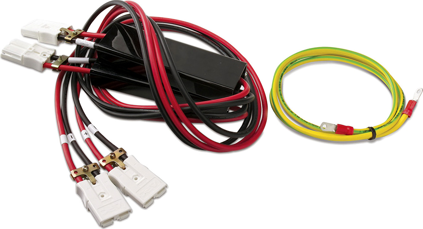 APC Smart-UPS RT Extension Cable for External Battery Packs, 192VDC, 15ft Back View
