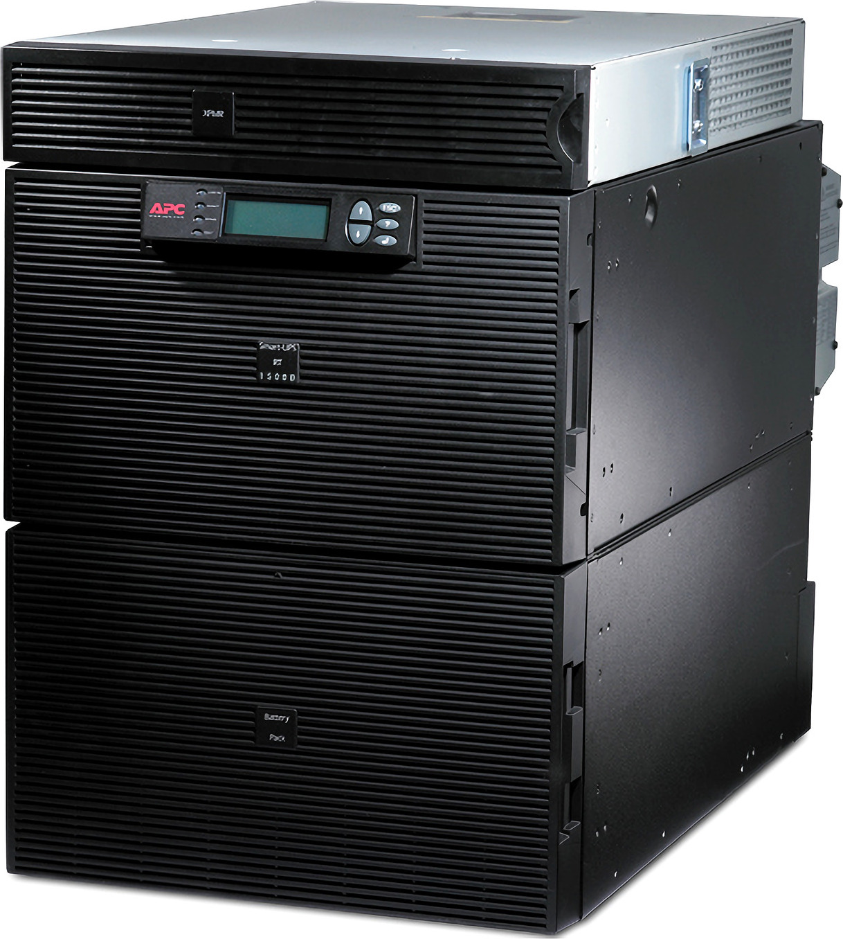 APC Smart-UPS RT 15kVA, 208V, LCD, rackmount, 14U, 12x 5-20R & 4x L6-20R & 1x L6-30R NEMA outlets, w/transfo 208V to 120V View 4