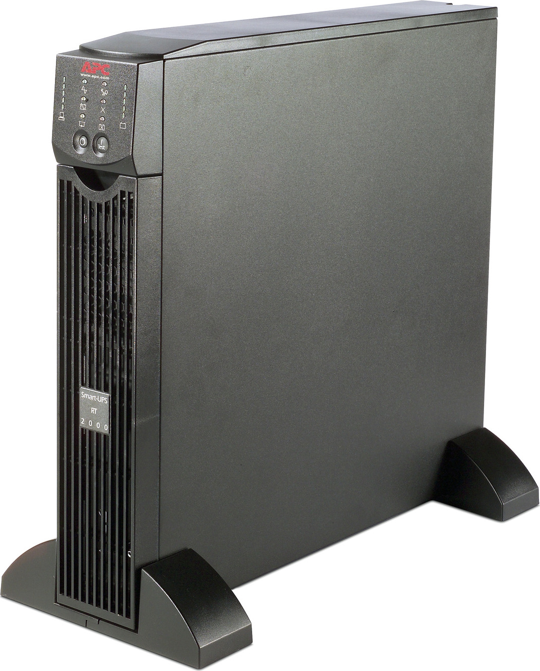 APC Smart-UPS RT 1500VA, 120V, 6x NEMA 5-15R outlets Front View