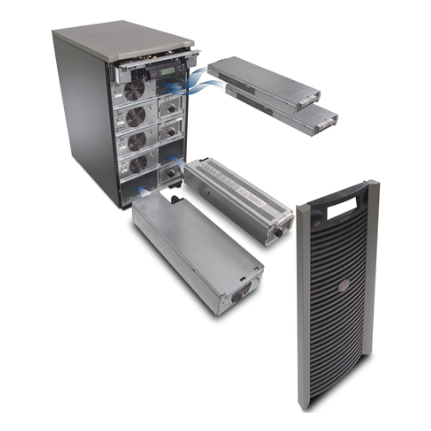 APC Symmetra LX 8kVA Scalable to 16kVA N+1, Tower 208/240V, web card shipped separately Hardware Detail