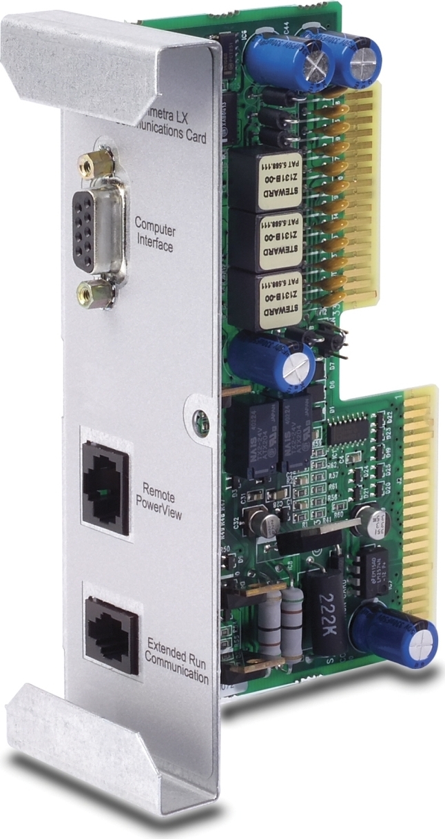 APC Symmetra LX Communications Card Front View