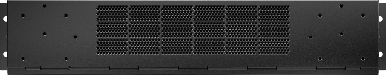 APC Smart-UPS Industrial Service Bypass Unit, 30A, 120V, rack mount, 2U, with generator input Front View