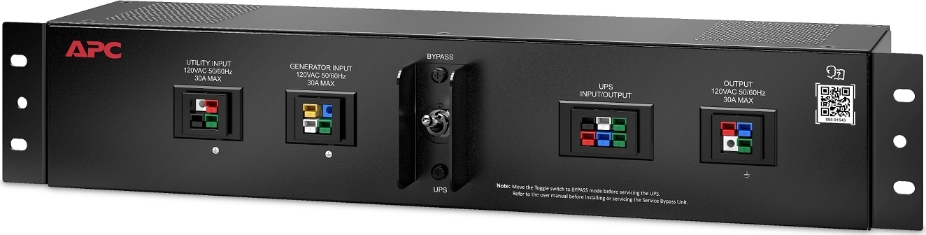 APC Smart-UPS Industrial Service Bypass Unit, 30A (XS30ALLXXR2G)