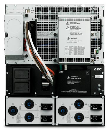 APC Smart-UPS RT 20kVA RM 208V - Back View