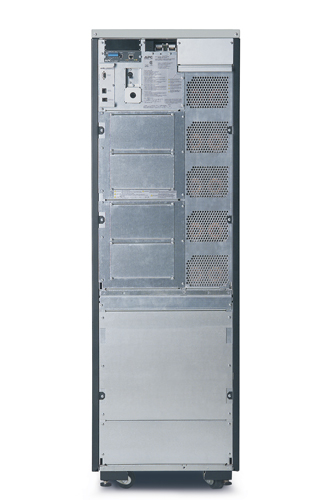 APC Symmetra LX 16kVA Scalable to 16kVA N+1 Ext. Run Tower, 208/240V Input, 208/240Vand 120V Output - Back View