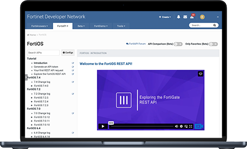 Fortinet Developer Network (FNDN)