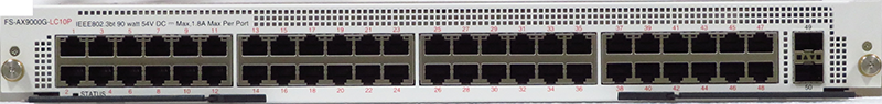 FortiSwitch AX9000G-LC10P