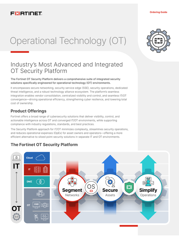 Fortinet OT Security
