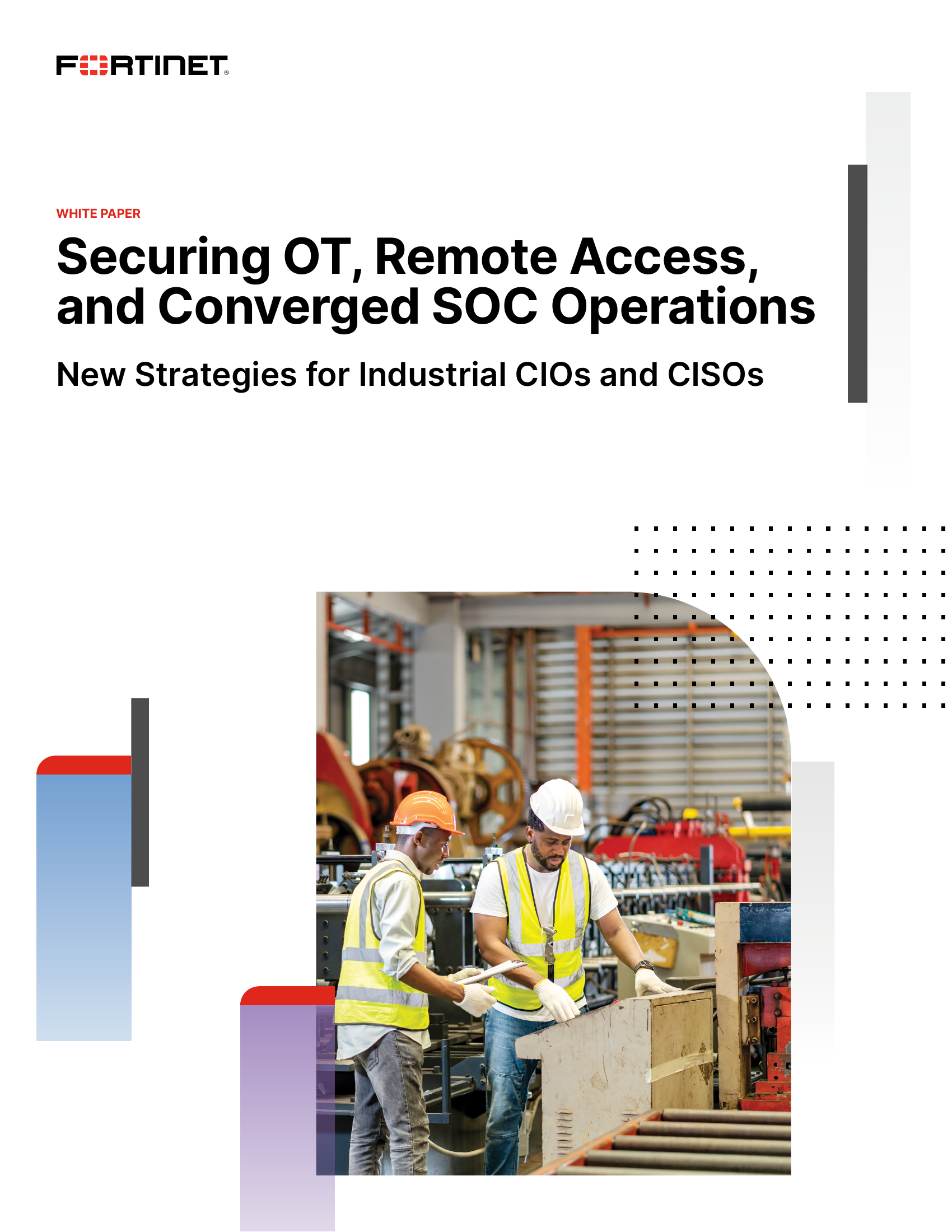 Securing OT, Remote Access, and Converged SOC cover