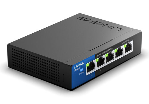 Linksys LGS105 5-Port Business Desktop Gigabit Switch