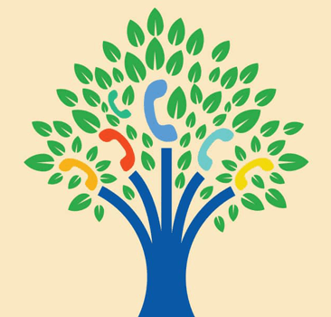 scale communications tree