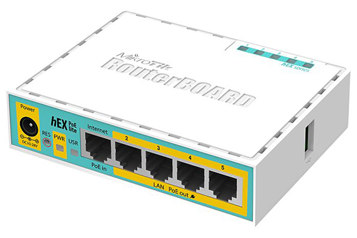 MikroTik hEX PoE lite