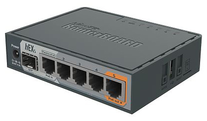 MikroTik RouterBOARD hEX S