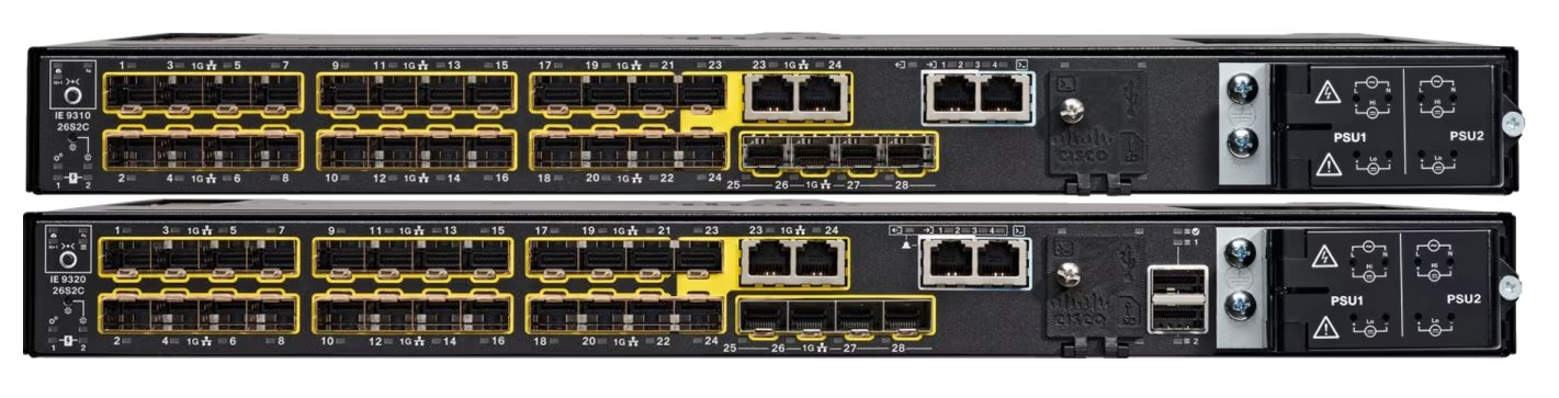 Cisco Industrial Ethernet Catalyst IE9300 Rugged 