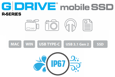 G-DRIVE mobile SSD R-Series Description