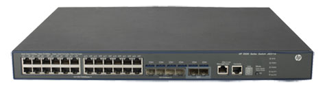 HP 5500-24G-4SFP HI Switch with 2 Interface Slots (JG311A)