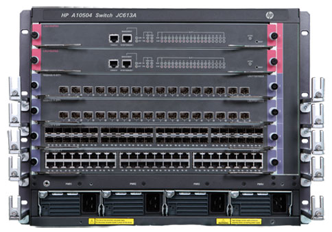 HP 10504 Switch Chassis