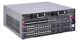 7503-S Switch Chassis with 1 Fabric Slot (JD243B) (side view)