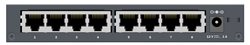 1410-8G Switch (J9559A) (rear view)