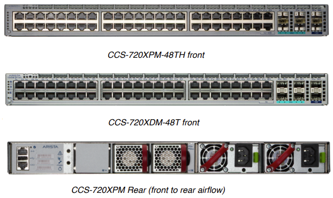 CCS-720XPM/XDM Series PoE and non-PoE Switches overview