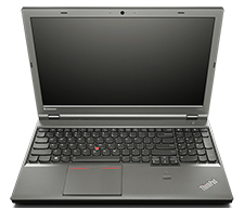 Lenovo Thinkpad T540p Laptop (front tilt view)