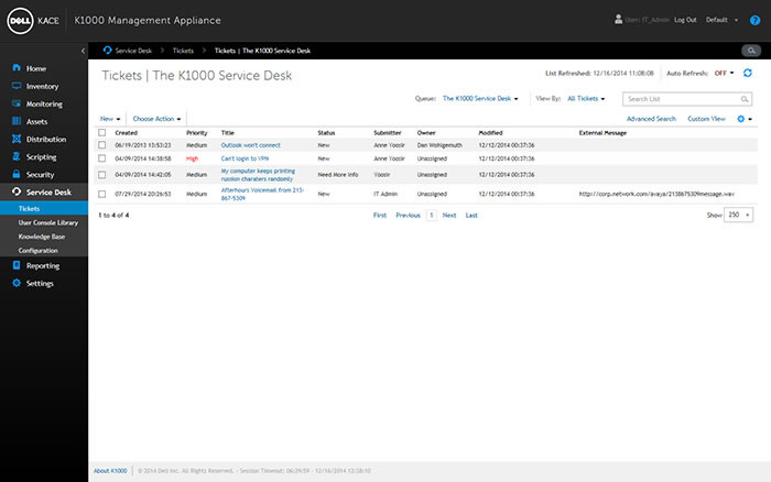 Service Desk Management