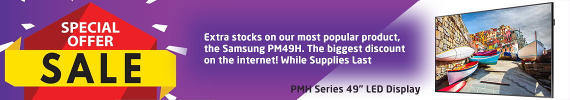 Samsung PM49H promo