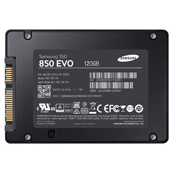 PCパーツ SAMSUNG - SAMSUNG V-NAND SSD 850 SATA 6Gb/s 120GB Samsung SSD 850 EVO 2.5