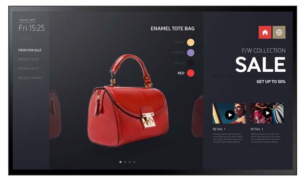 Samsung PM43F-BC - PMF-BC Series 43” Edge-Lit LED Multi-Point Capacitive Touch Display