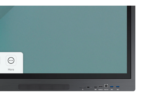 Samsung WA75C - 75inch Display (Input/Output Detail)