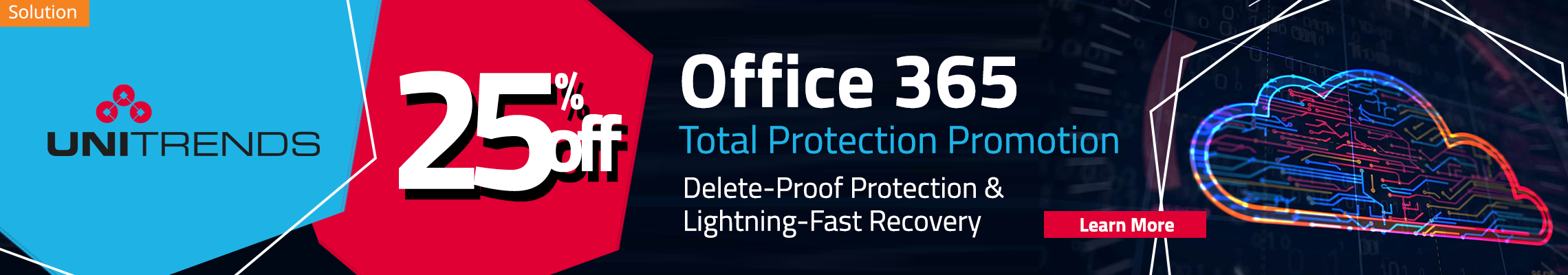 Unitrends Office 365 Promotion Banner