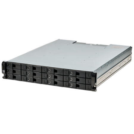 Seagate Exos PROTECT EP2U12 with a drive carrier partially removed