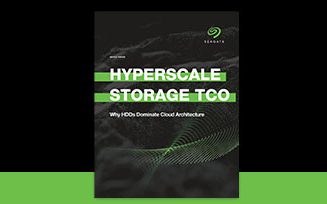 Chart illustrating why hard drives dominate hyperscale cloud architecture on a cost-per-terabyte basis
