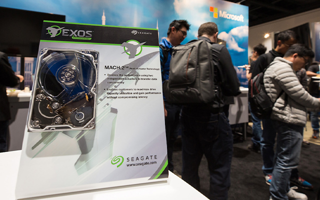 Microsoft nearly doubles IOPS using Seagate Exos hard drives with MACH.2 multi-actuator technology