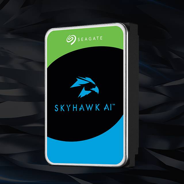 Seagate SkyHawk AI drive deployed at the edge running real-time video analytics at the data source