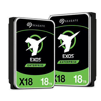 Seagate Exos enterprise hard drive