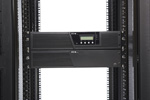 Eaton 9130 Rackmount UPS and 2U EBM in rack
