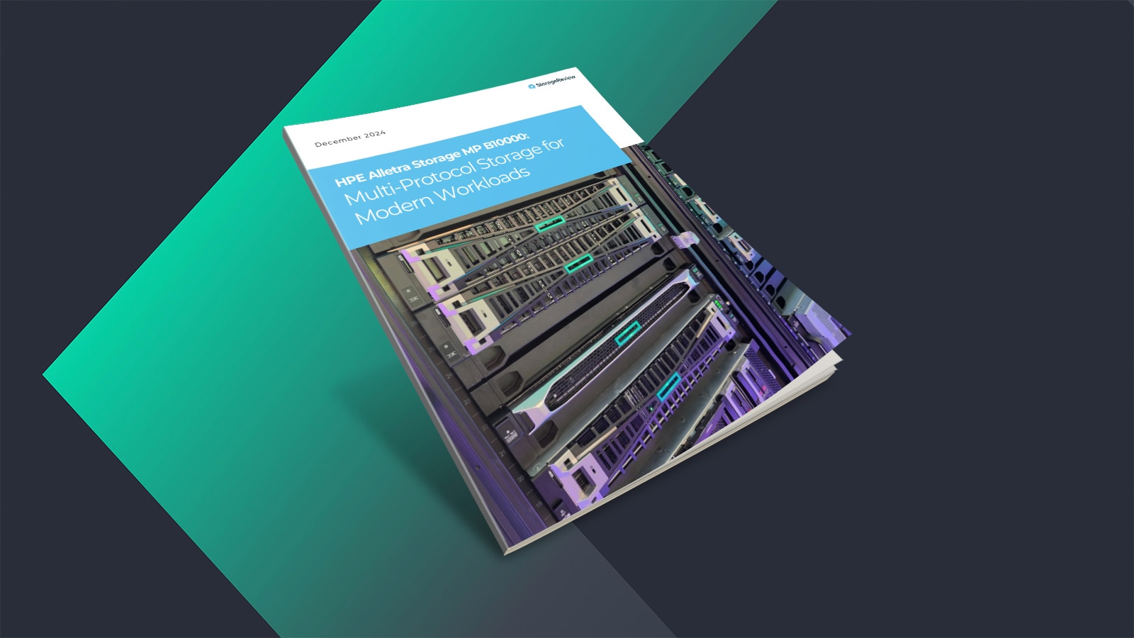 HPE Alletra Storage MP B10000 multi-protocol storage array for HPE GreenLake for Block Storage