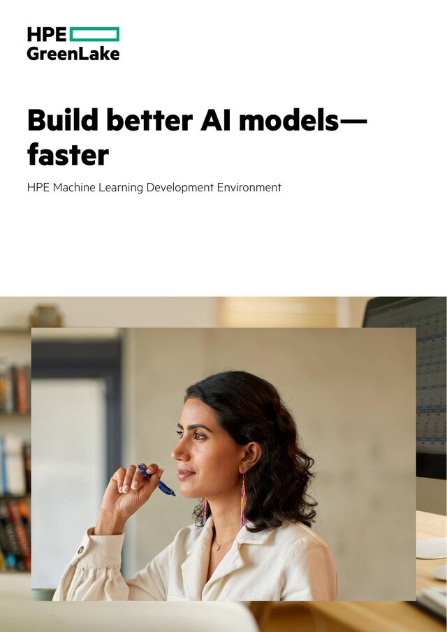 Cover of Build better AI models faster