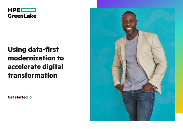 Cover of Data-first modernization