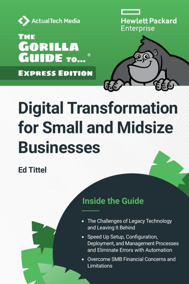 Cover of Digital transformation for small and midsize businesses