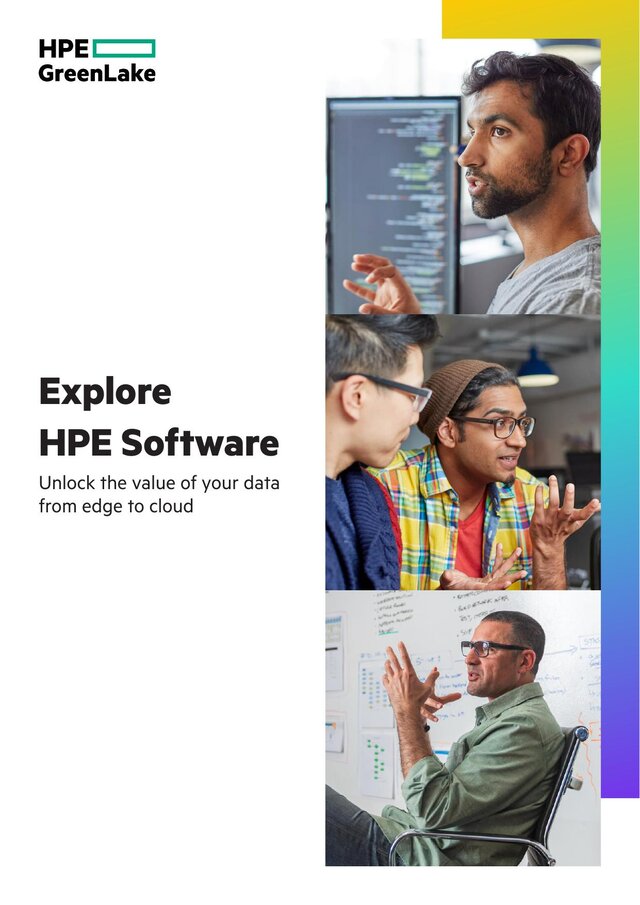 Cover of Explore HPE Software