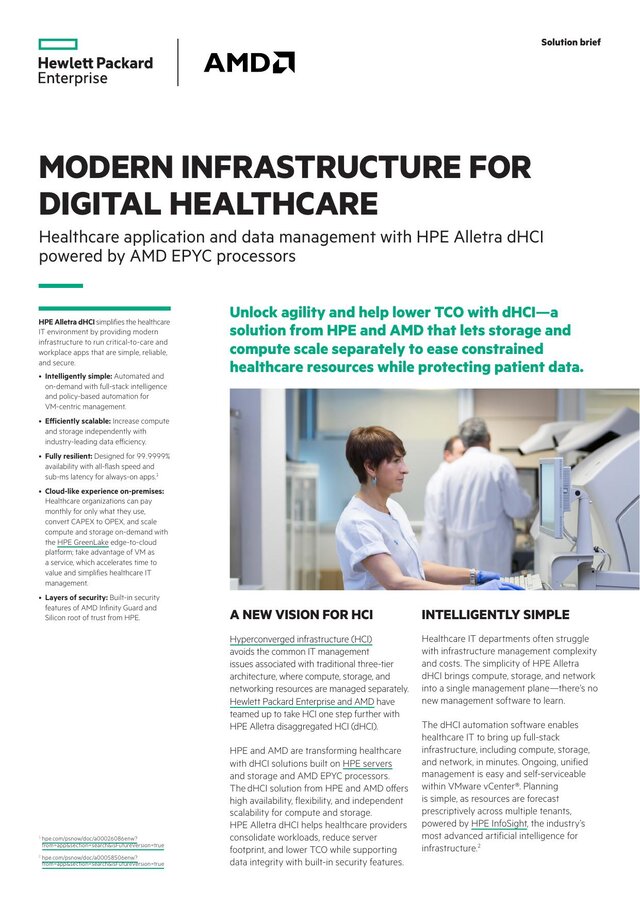 Cover of Modern infrastructure for digital healthcare