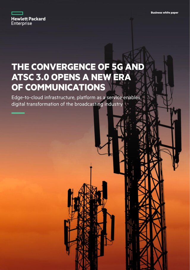 Cover of The convergence of 5G and ATSC opens a new era of communications