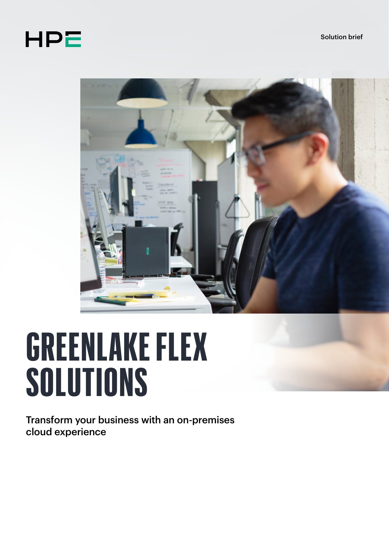 GreenLake Flex Solutions overview brief cover