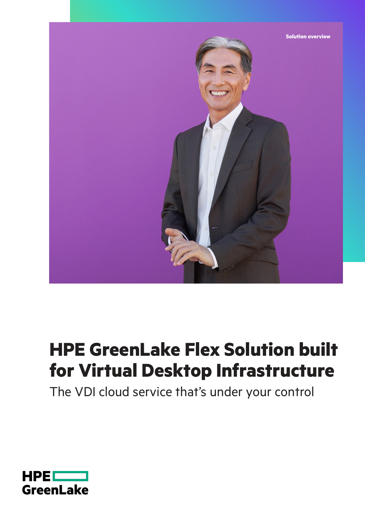 GreenLake Flex Solution built for Virtual Desktop Infrastructure brief cover
