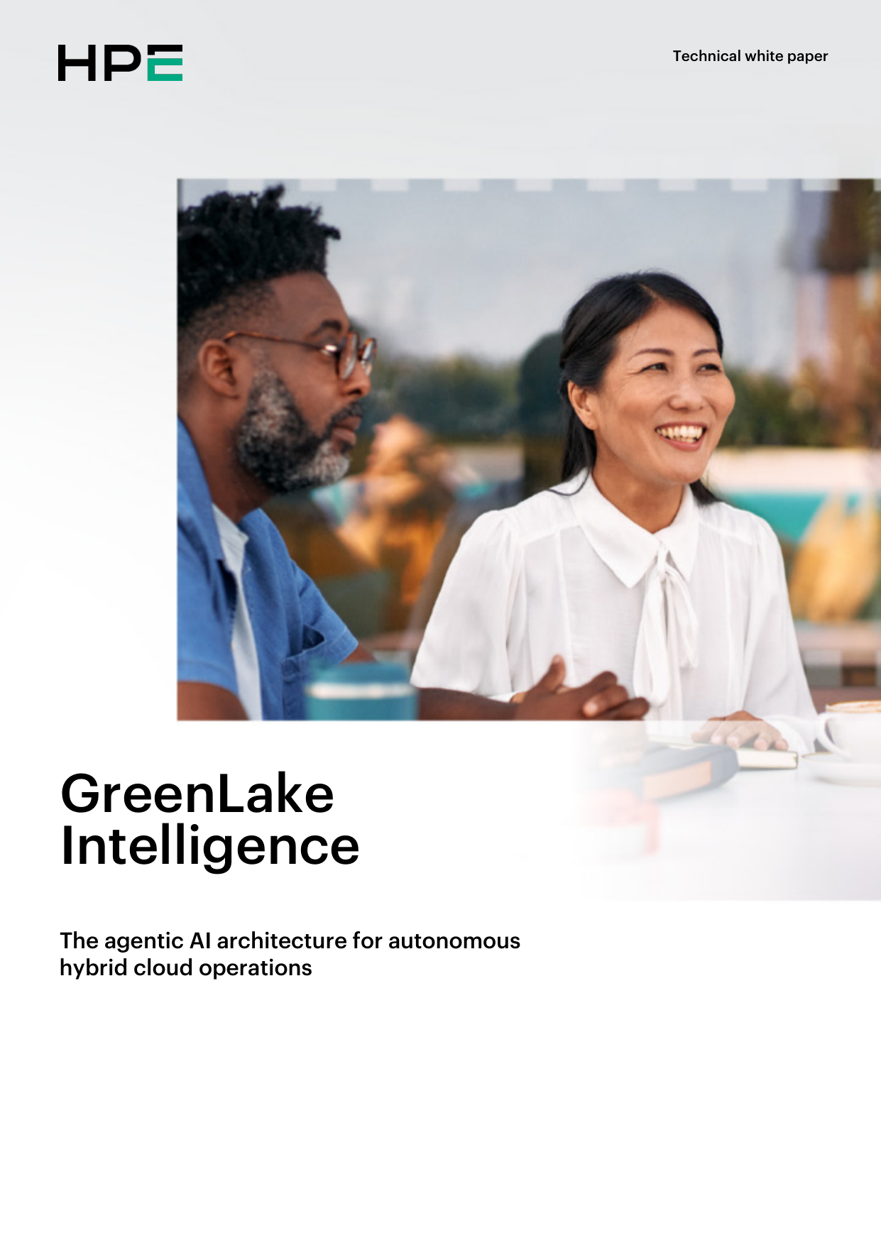 GreenLake Intelligence technical white paper cover