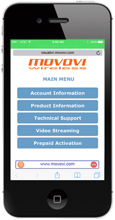 Visual IVR... Collaborative web-based voice and visuals mobile application