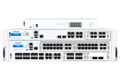 Network firewall icon representing Sophos XGS Firewall protecting network perimeter and on-premises infrastructure